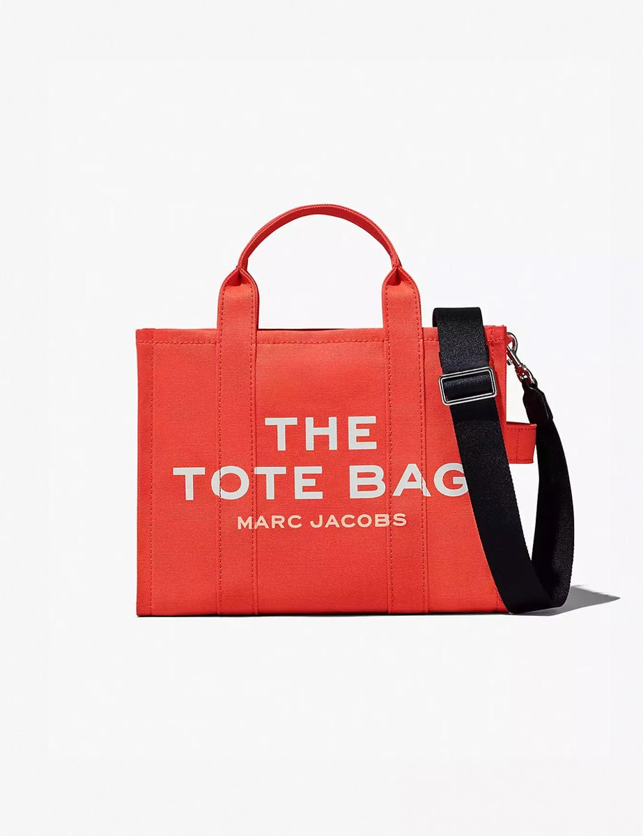 medium tote bag canvas electric orange - Frida SRL