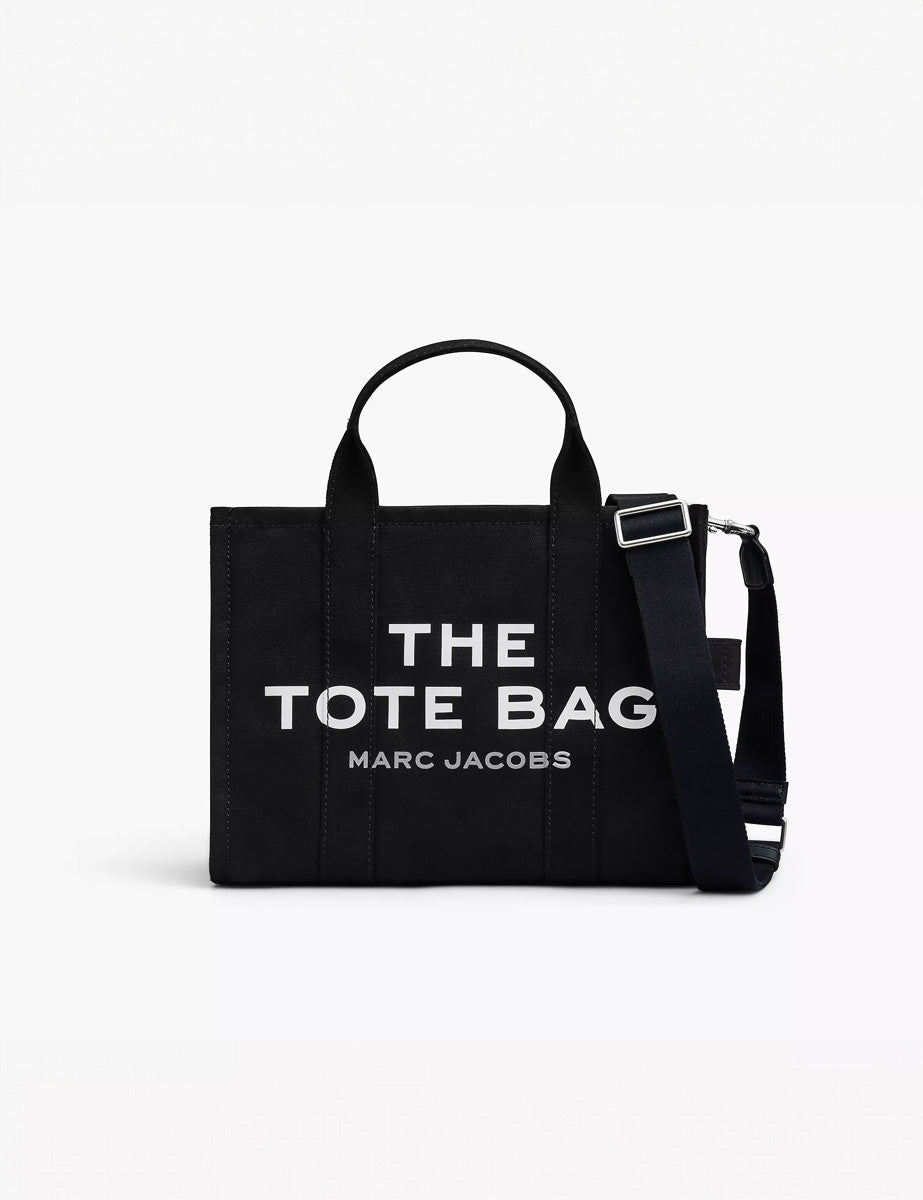 medium tote bag canvas nero - Frida SRL