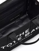 medium tote bag canvas nero - marc jacobs - shopper