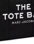 medium tote bag canvas nero - marc jacobs - shopper