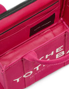 medium tote bag canvas raspberry - marc jacobs - shopper