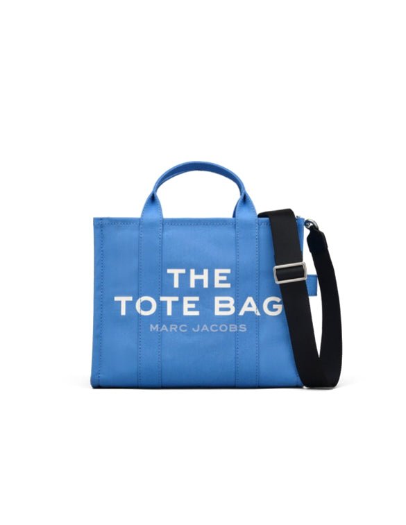 medium tote bag canvas spring blue - marc jacobs - shopper