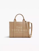 medium tote bag leather camel - Frida SRL