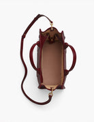 medium tote bag leather cherry - marc jacobs - shopper