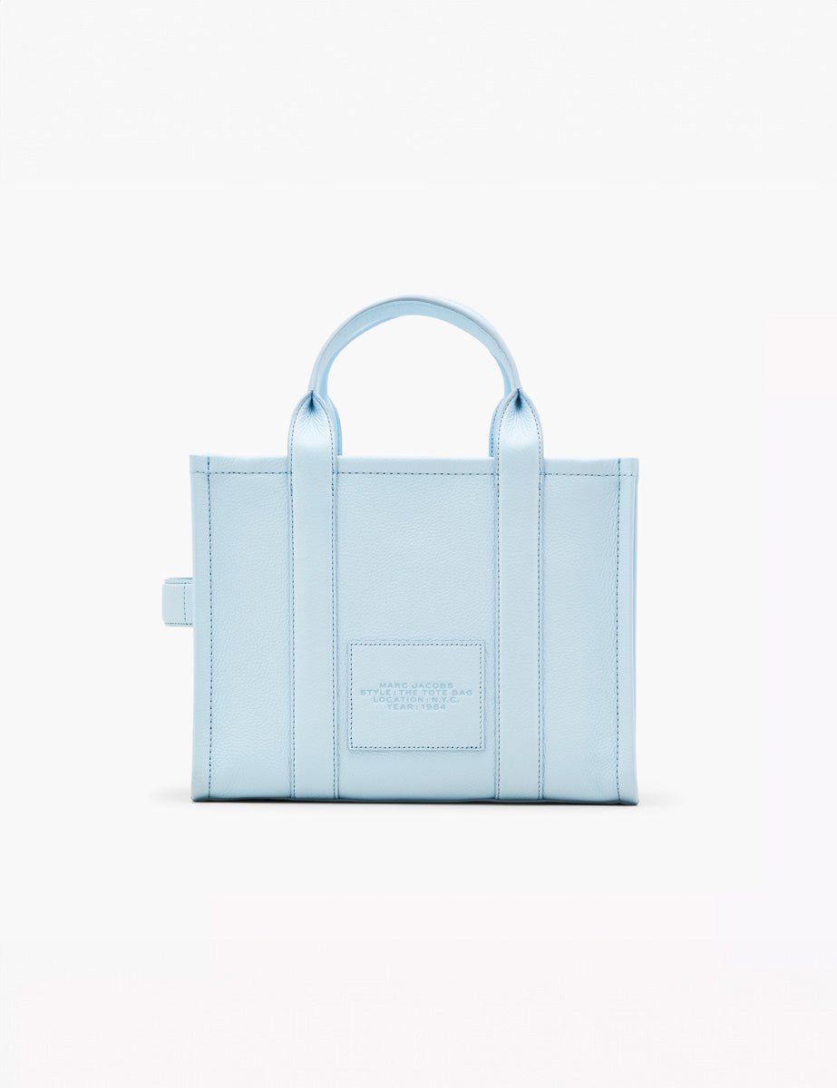 medium tote bag leather cloud blue - Frida SRL