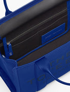 medium tote bag leather cobalt - marc jacobs - shopper