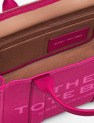 medium tote bag leather lipstick pink - marc jacobs - shopper