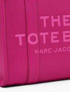 medium tote bag leather lipstick pink - marc jacobs - shopper