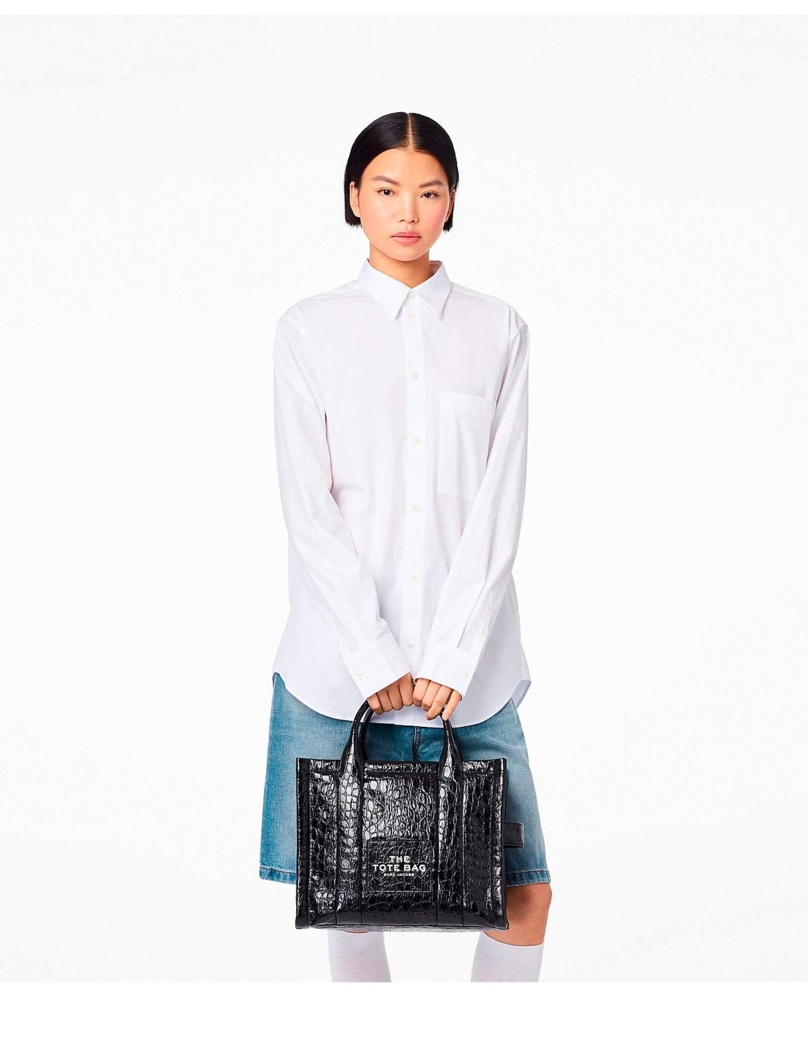 medium tote bag nero - marc jacobs - shopper