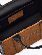 medium tote bag suede copper - marc jacobs - shopper