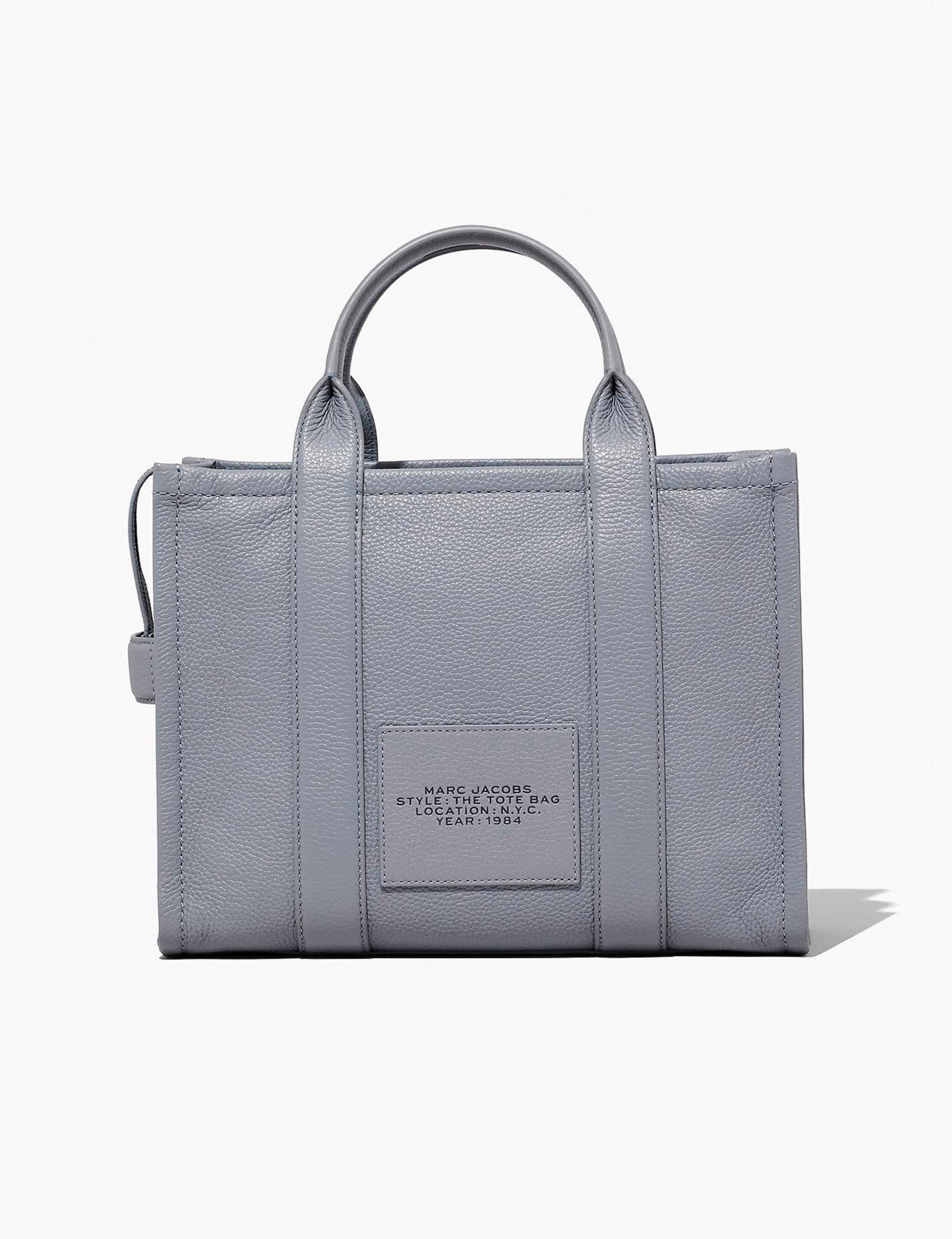 medium tote bag wolf grey - marc jacobs - shopper