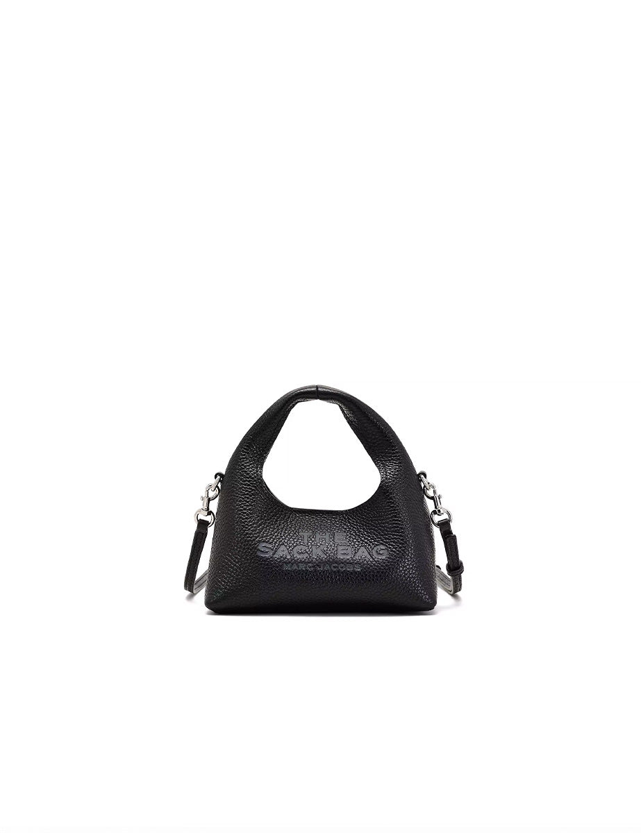 micro crossbody sack leather nero - marc jacobs - shopper