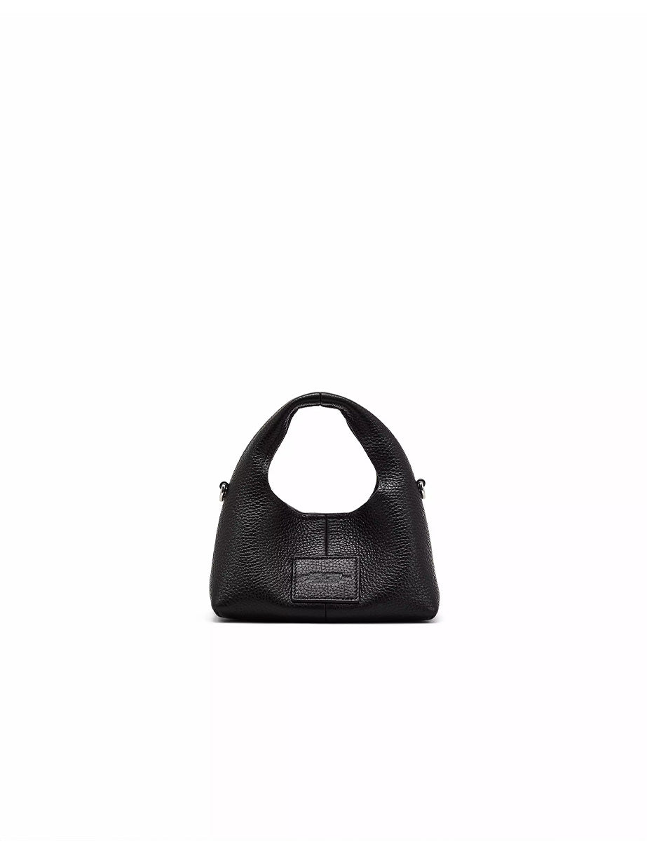 micro crossbody sack leather nero - marc jacobs - shopper