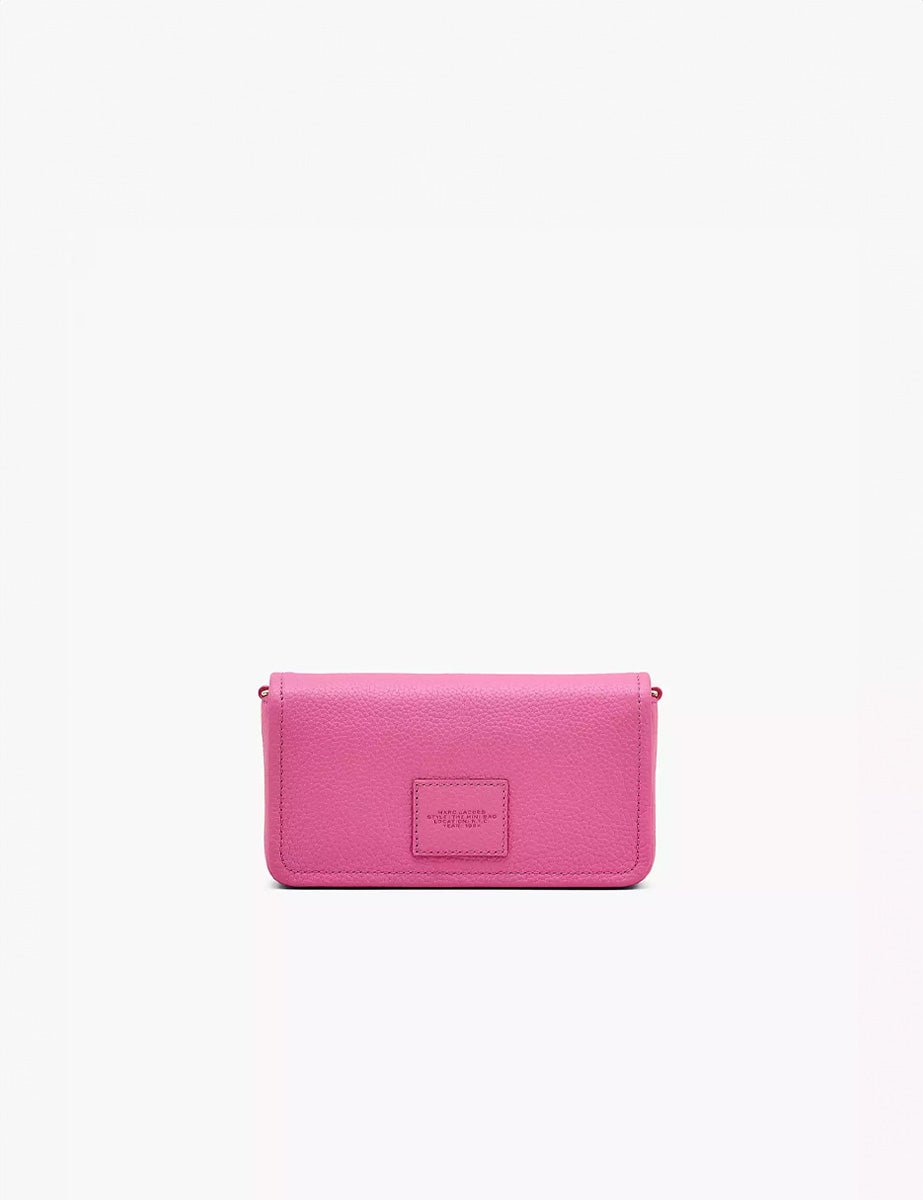 mini bag leather bow pink - marc jacobs - clutch