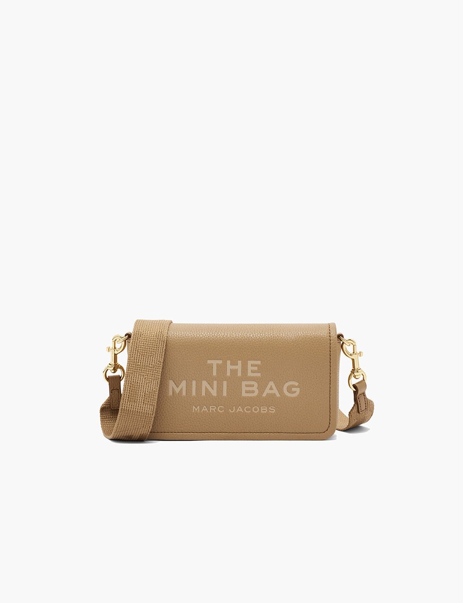 mini bag leather camel - marc jacobs - clutch