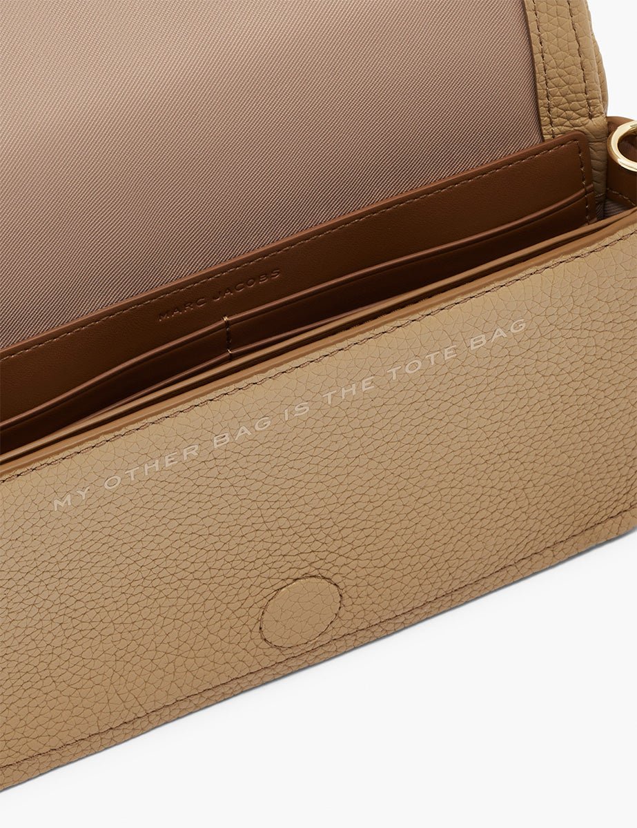 mini bag leather camel - marc jacobs - clutch