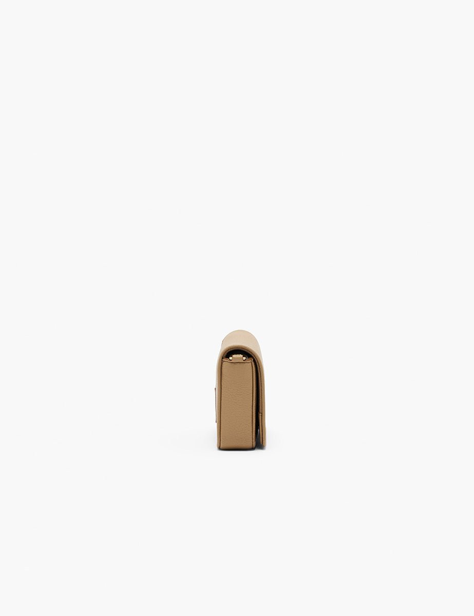 mini bag leather camel - marc jacobs - clutch