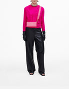 mini bag leather petal pink - marc jacobs - clutch