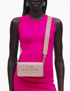 mini bag leather rose - Frida SRL