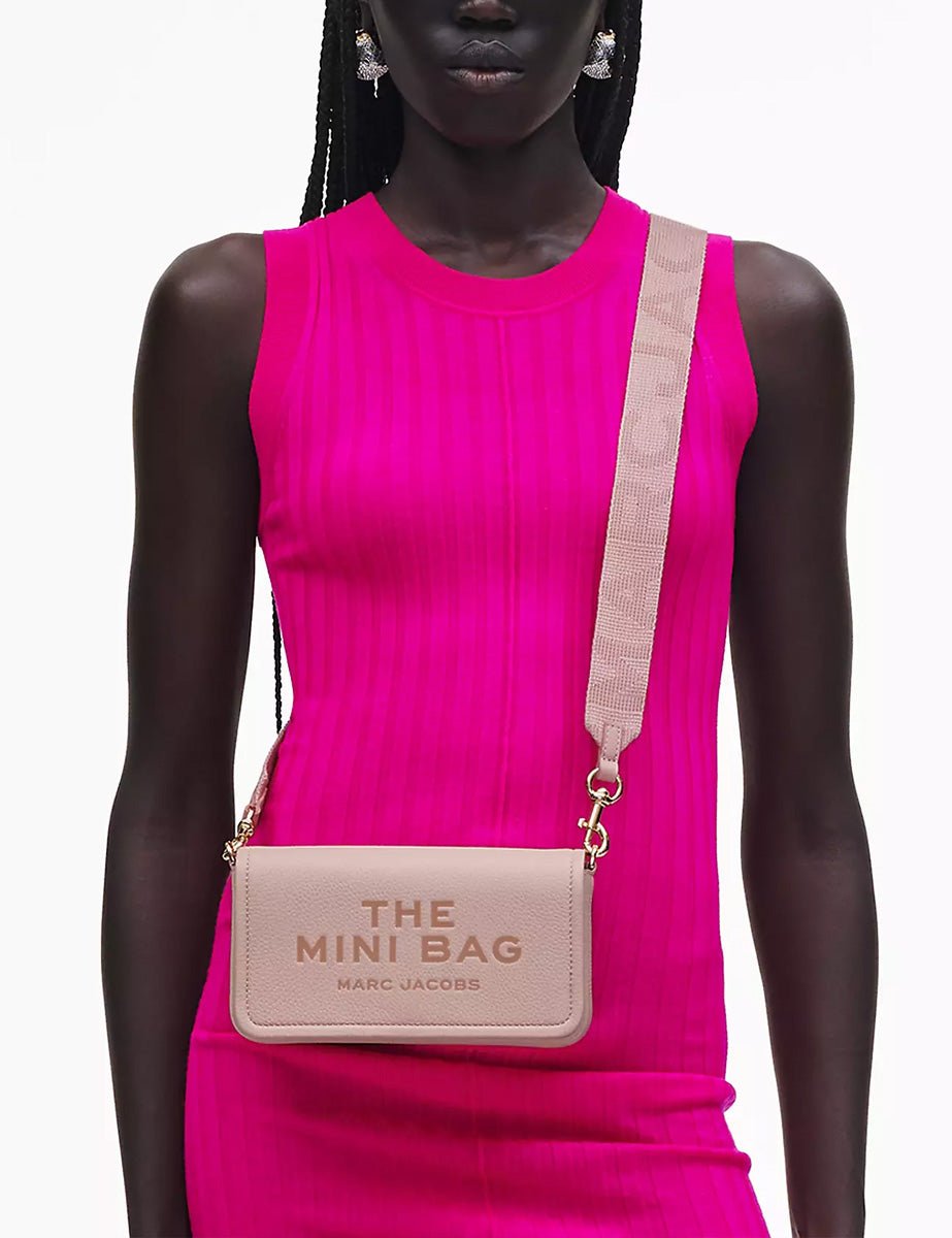 mini bag leather rose - Frida SRL