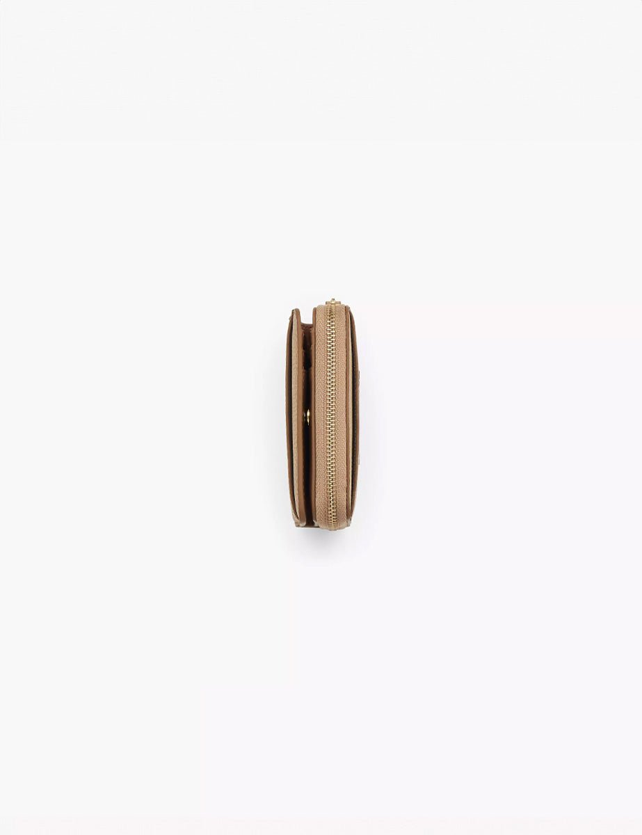 mini compact wallet camel - marc jacobs - portafogli