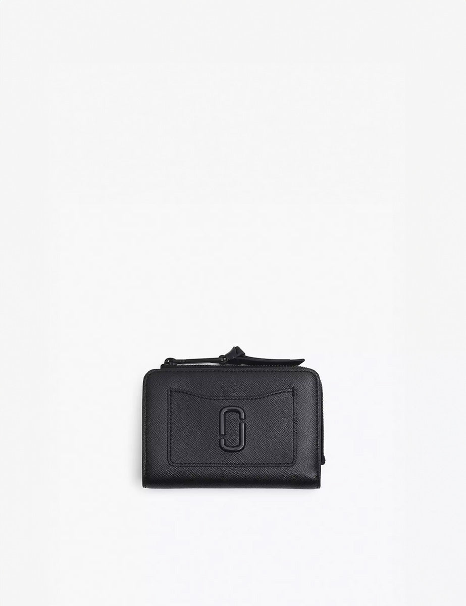 mini portafoglio pelle nero - marc jacobs - portafogli