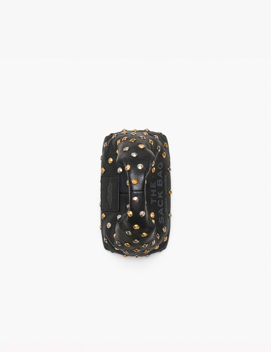 mini sack lea studs nero - marc jacobs - shopper