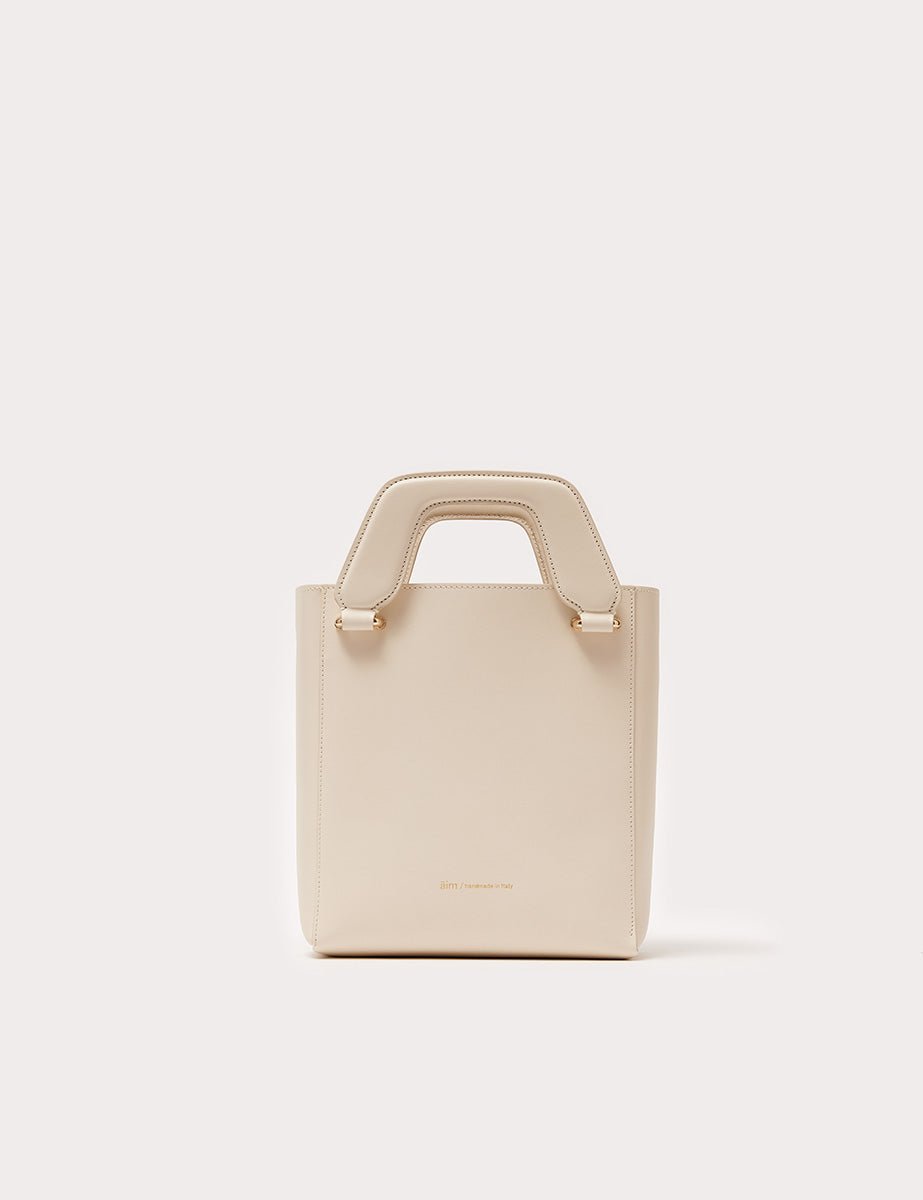 mini sofia small bucket bag cream - Frida SRL