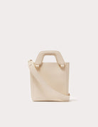 mini sofia small bucket bag cream - Frida SRL