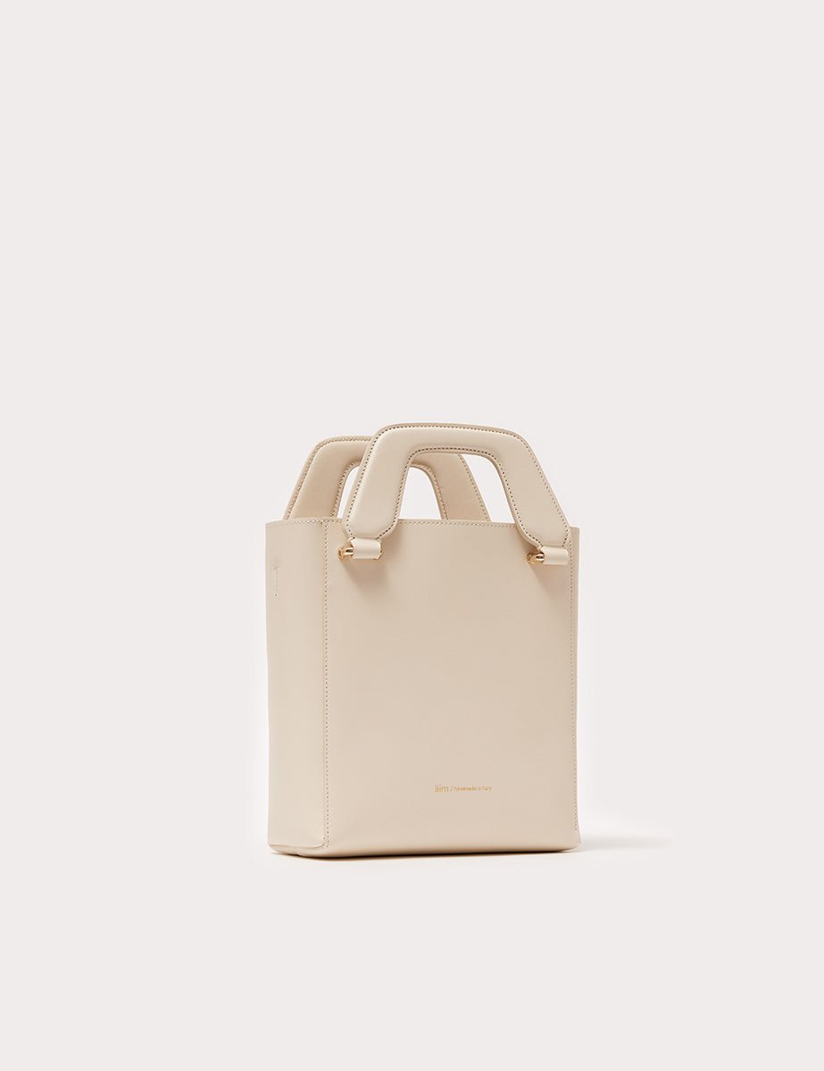 mini sofia small bucket bag cream - Frida SRL