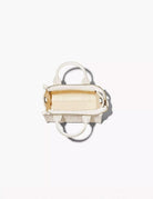 mini tote bag cotton silver - Frida SRL