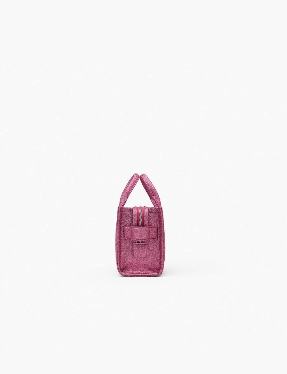 mini tote bag glitter lipstick pink - marc jacobs - mini bag