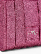 mini tote bag glitter lipstick pink - marc jacobs - mini bag