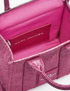mini tote bag glitter lipstick pink - marc jacobs - mini bag