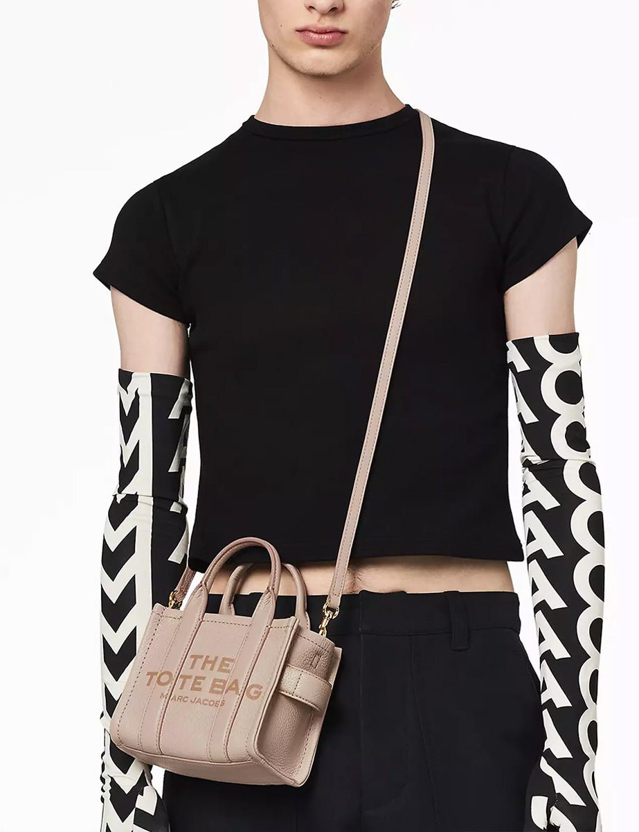 mini tote bag rose - marc jacobs - shopper