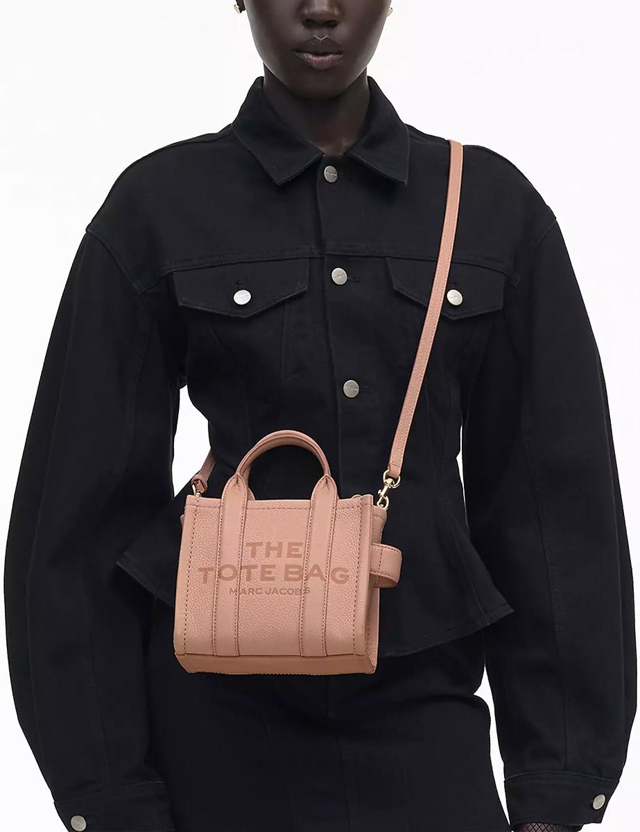 mini tote bag rose - marc jacobs - shopper