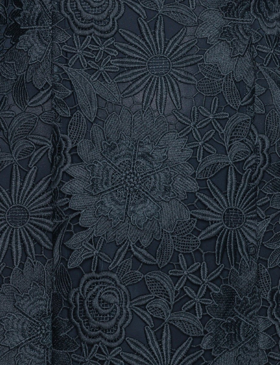 miniabito lace navy - rotate - miniabito