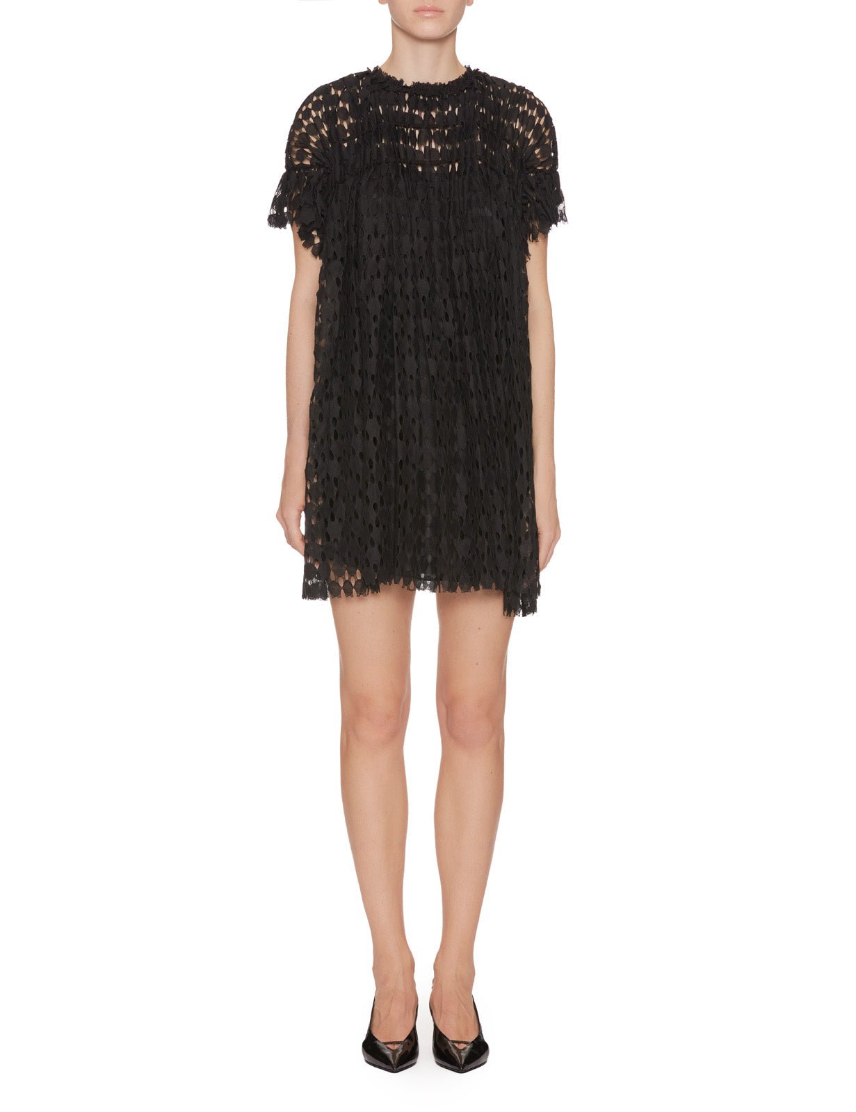 miniabito layla pizzo noir - ulla johnson - miniabito