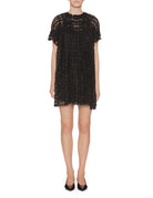 miniabito layla pizzo noir - ulla johnson - miniabito