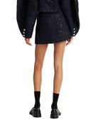 minigonna boucle navy - rotate - minigonna