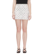 minigonna ricamo bianco - Frida SRL