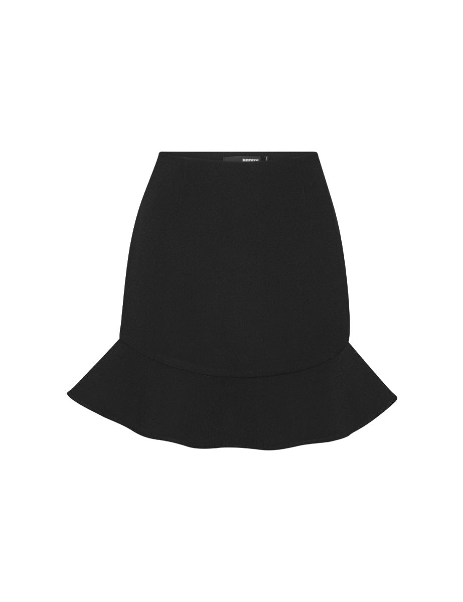 minigonna ruffle black - Frida SRL