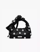 minisack bag studs nero - marc jacobs - clutch