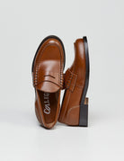 mocassino antik tan - college - mocassino