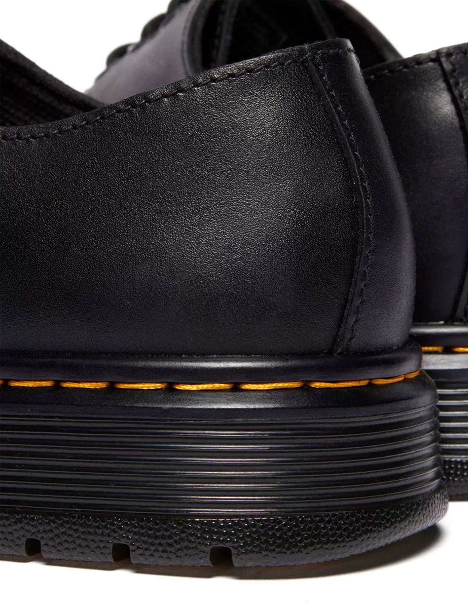mocassino brookline low stringato black - dr martens - mocassino