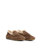 mocassino cashmere ecofur marrone - ash - mocassino