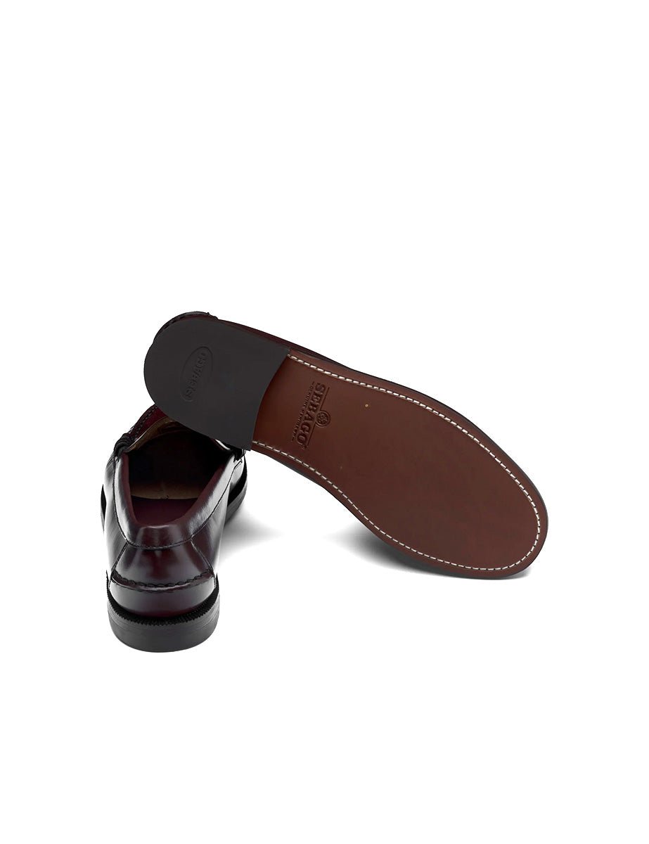mocassino classic dan brown burgundy - sebago - mocassino