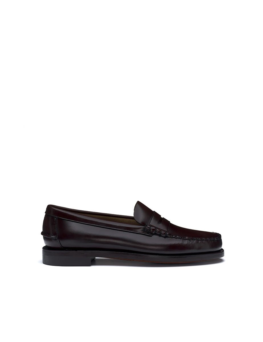 mocassino classic dan brown burgundy - sebago - mocassino