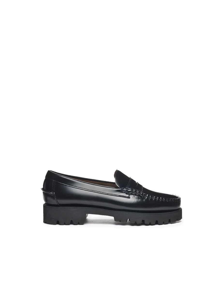 mocassino dan lug nero - sebago - mocassino