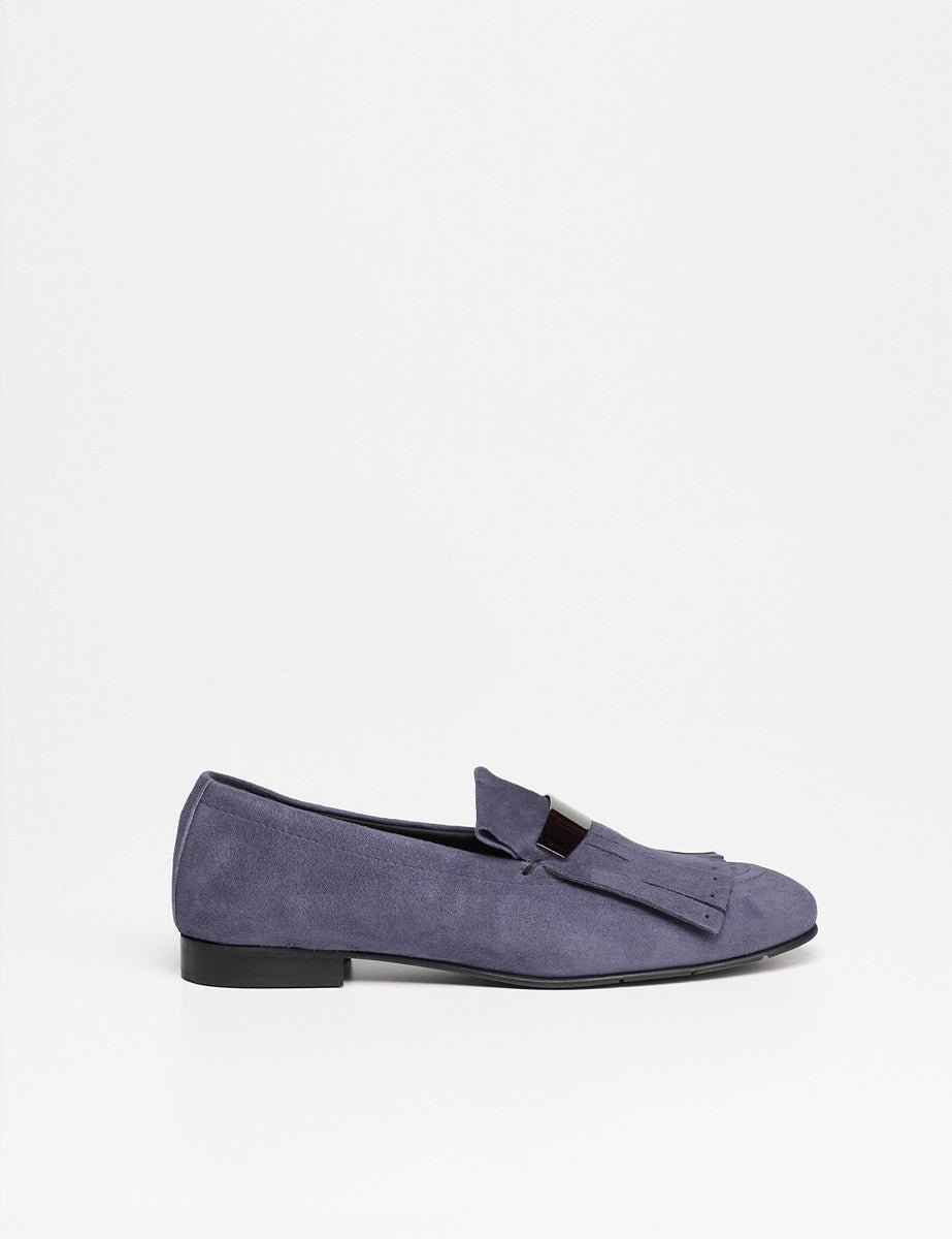 mocassino frangia abyss blu - poesie veneziane - mocassino